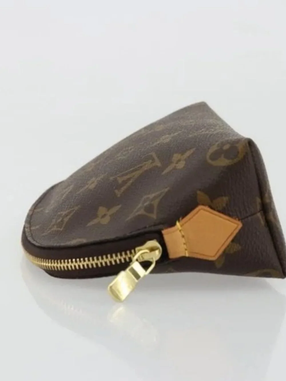 LOUIS VUITTON Monogram Pochette Cosmetic PM Pouch M43998 LV Auth 159484